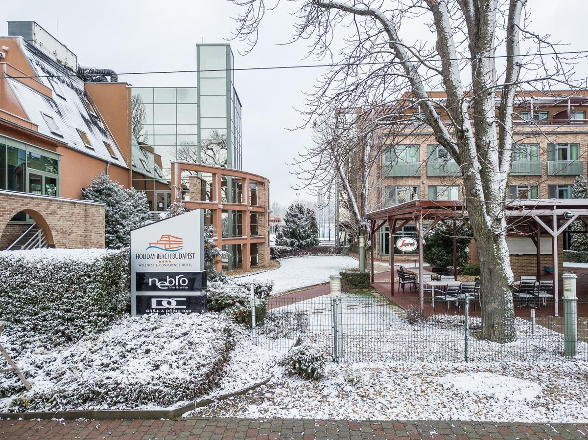 Holiday Beach Budapest Wellness Hotel With Sauna Park Eksteriør billede